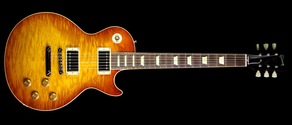 Used 2014 Gibson Custom Shop 1959 Les Paul Reissue Electric Guitar Iced Tea Gloss — 2