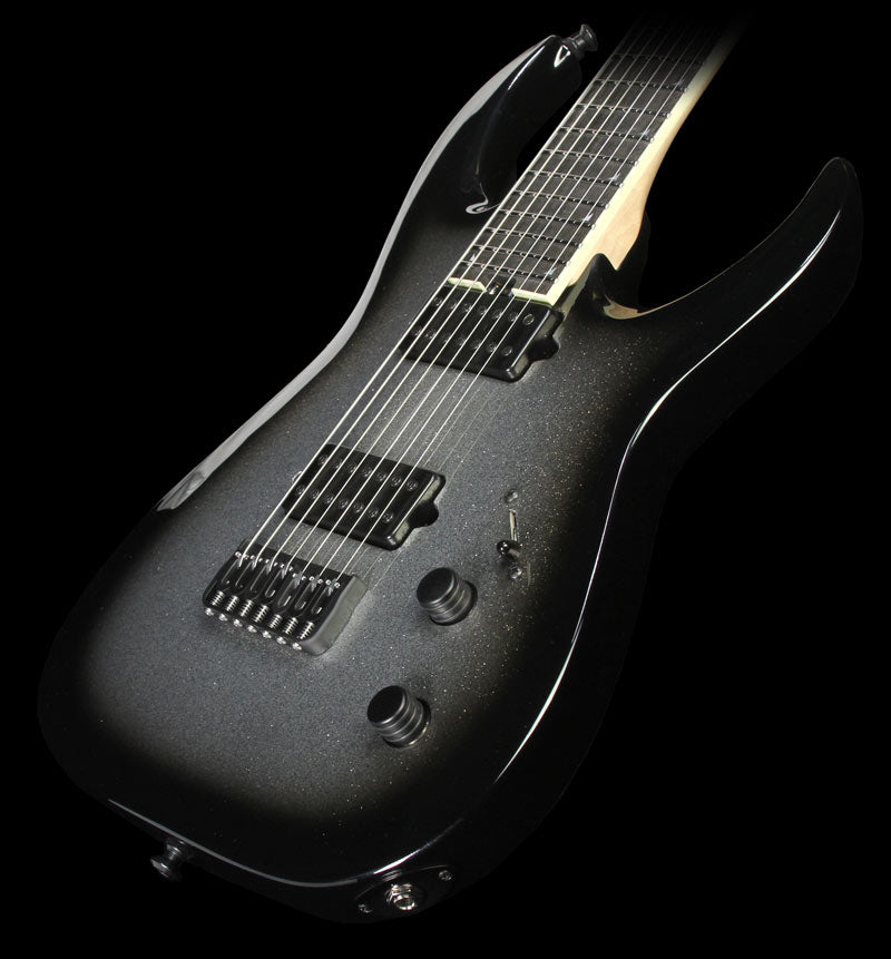 Jackson Misha Mansoor Signature Juggernaut HT7 Electric Guitar Silverburst Sparkle — 1