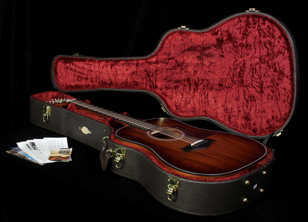 Taylor 360e Special Edition 12-String Dreadnought Acoustic-Electric Guitar Shaded Edgeburst — 4