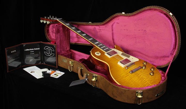 Gibson Custom Shop Collector's Choice 33 Jeff Hanna 1960 Les Paul Standard Hand-Aged Brown Lemon Sunburst