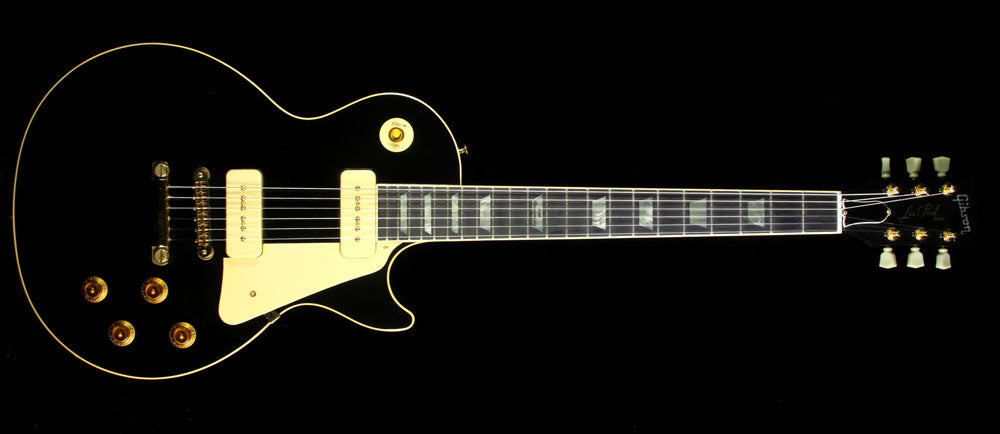 Used 1991 Gibson 40th Anniversary Les Paul Electric Guitar Ebony — 2