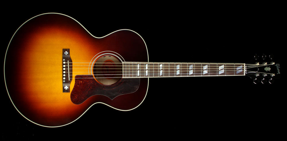 Used 2015 Gibson Montana J-185 Limited Acoustic Guitar Sunset Burst — 2