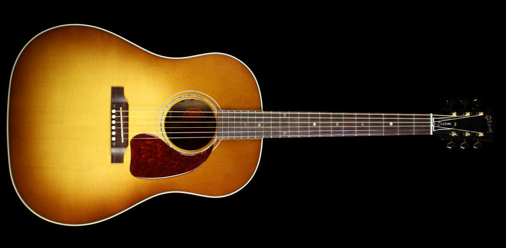 Gibson Montana J-45 Acacia Limited Edition Acoustic Guitar Honey Burst — 2