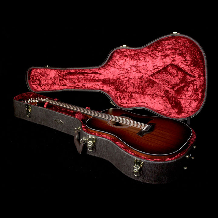 Taylor 360e Special Edition 12-String Dreadnought Acoustic- Shaded Edgeburst