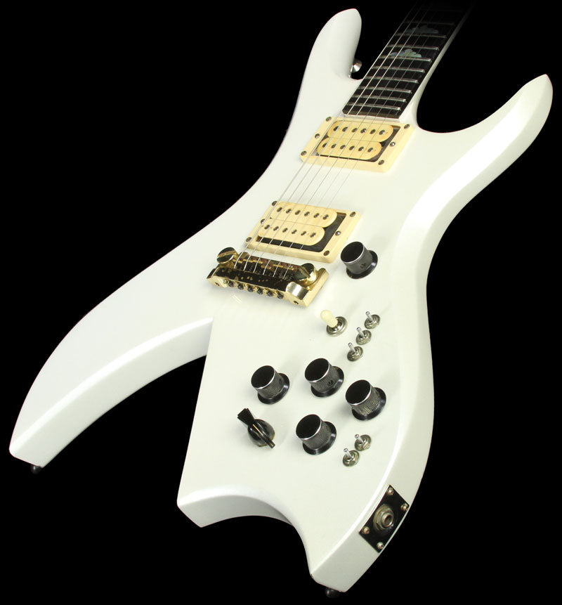 Used 1980 B.C. Rich USA Bich Supreme Electric Guitar Platinum White — 1
