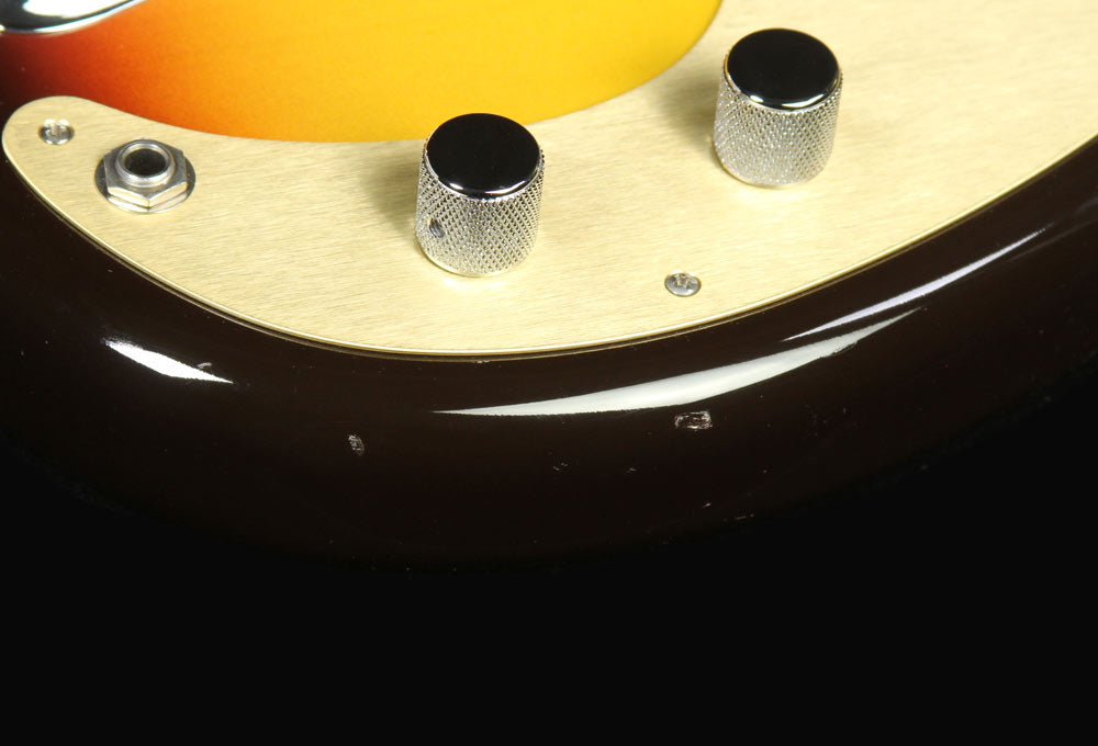Used 2010 Fender Custom Shop 1958 Precision Bass Reissue NOS Electric Bass Guitar Three-Tone Sunburst — 6