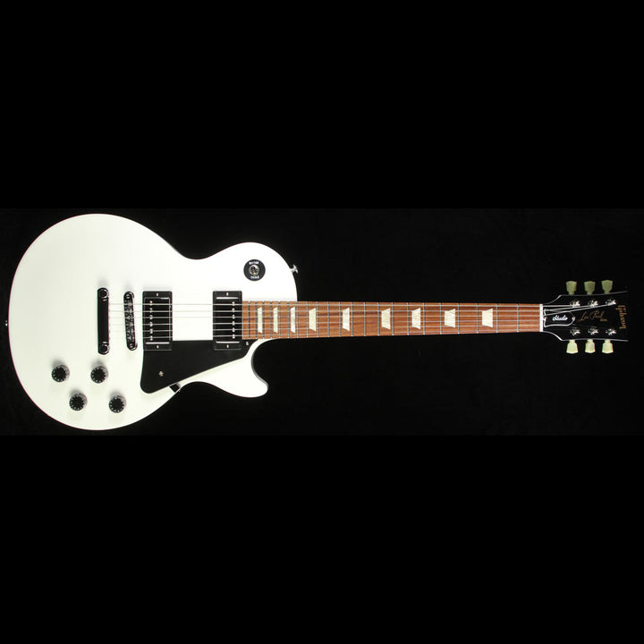 Used 2016 Gibson Les Paul Studio Electric Guitar Arctic White