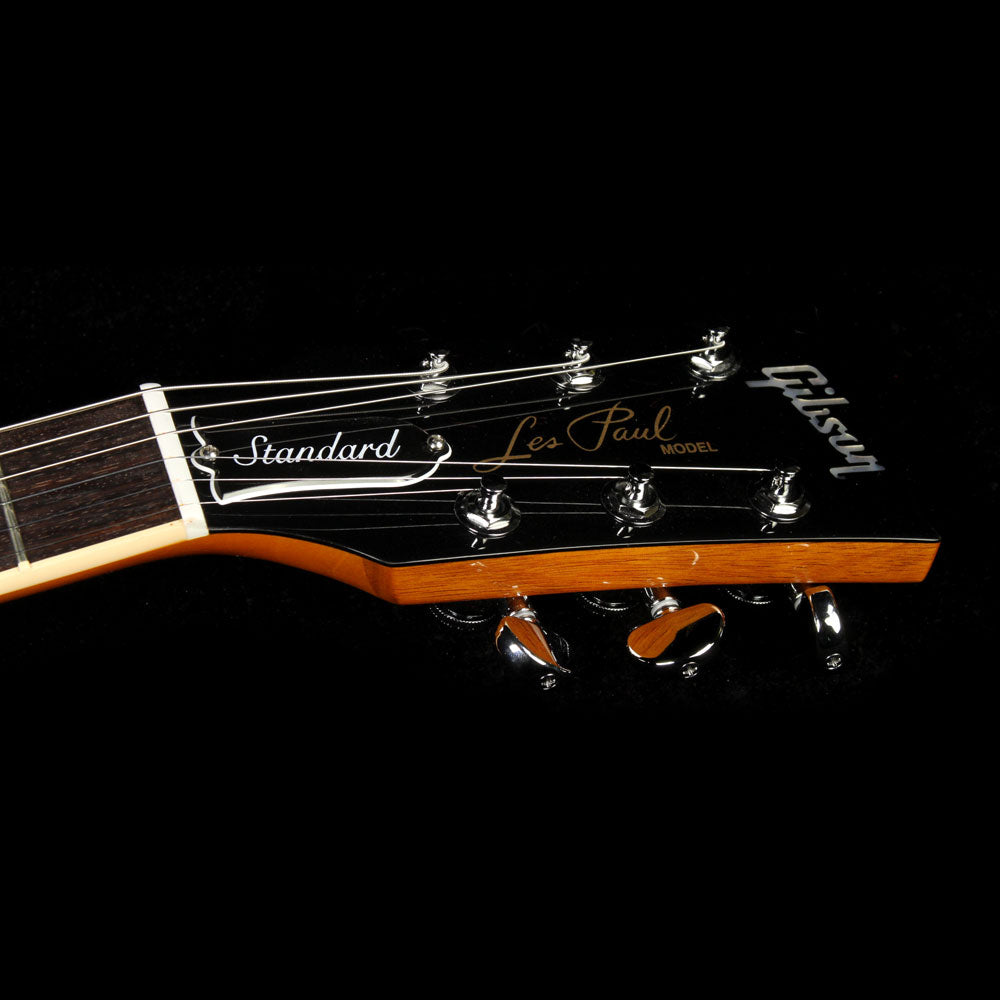 Used 2016 Gibson Les Paul Standard Electric Guitar Translucent Amber — 4