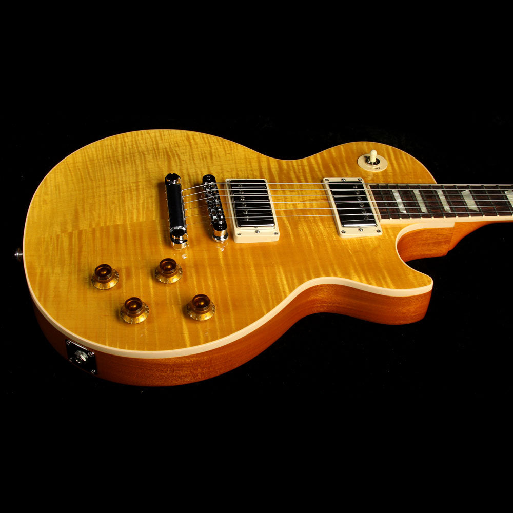 Used 2016 Gibson Les Paul Standard Electric Guitar Translucent Amber — 6