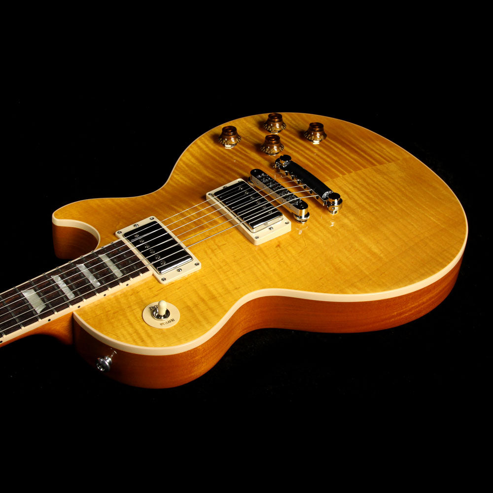 Used 2016 Gibson Les Paul Standard Electric Guitar Translucent Amber — 7