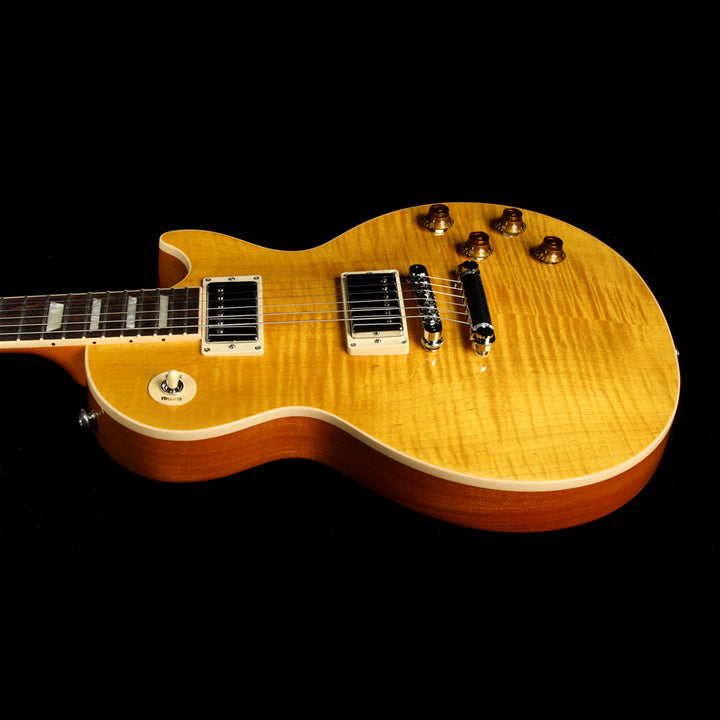 Used 2016 Gibson Les Paul Standard Electric Guitar Translucent Amber