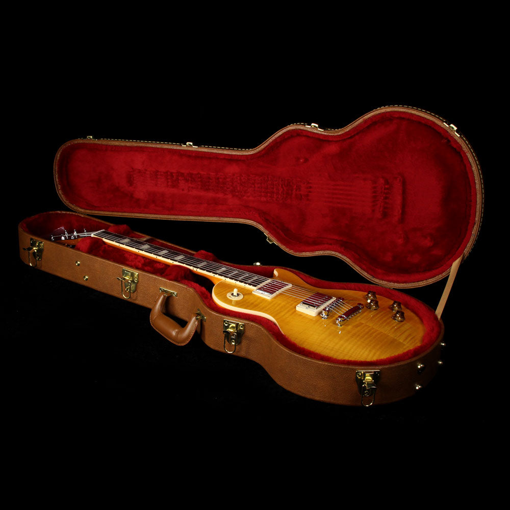 Used 2016 Gibson Les Paul Standard Electric Guitar Translucent Amber — 9