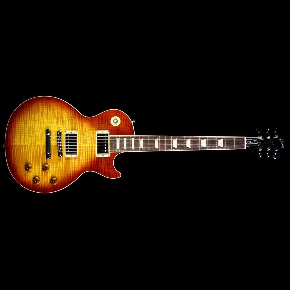 Used 2016 Gibson Les Paul Standard Electric Guitar Tea Burst — 2