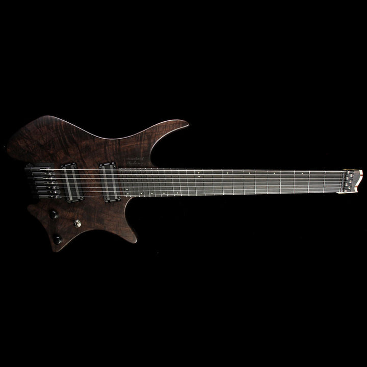 Strandberg Custom Shop Claro Walnut Boden 7 Electric Guitar Perpetual Black