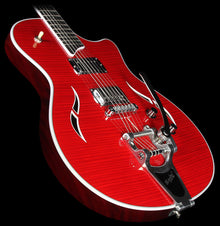 Used 2015 Taylor T3/B Flame Maple Electric Guitar with Bigsby Borrego Red