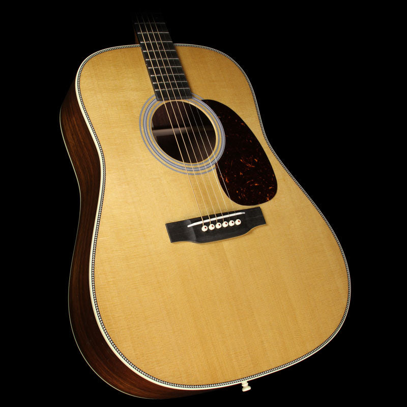Martin Custom Shop D-28 Honduran Rosewood Acoustic Guitar Natural — 1
