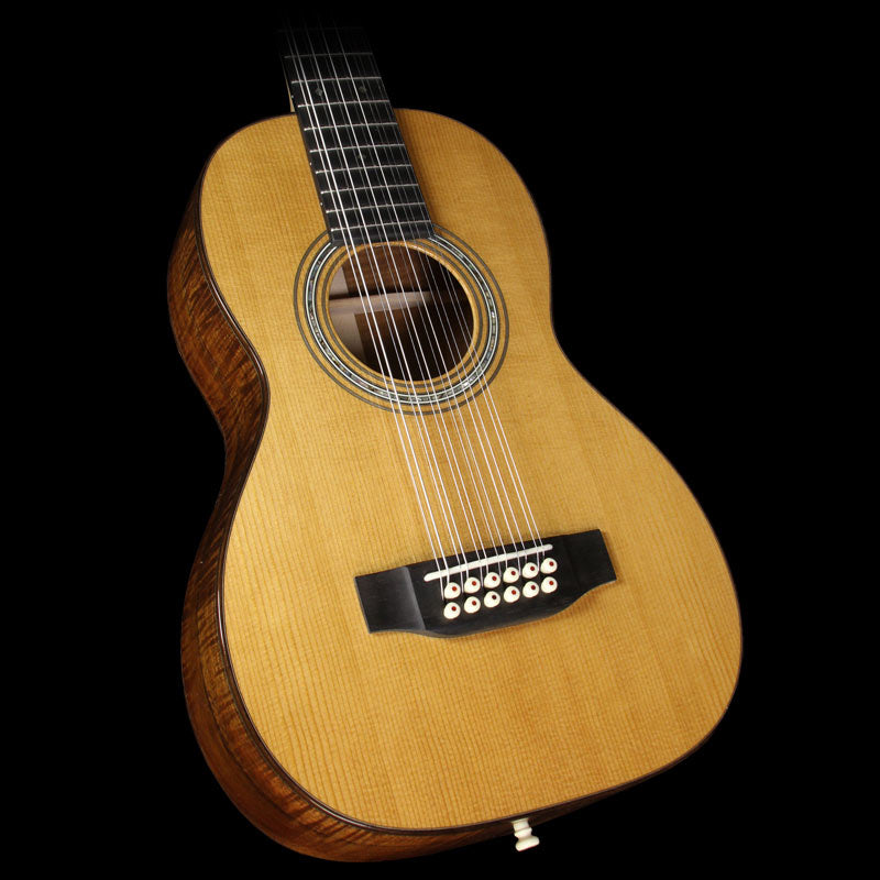 Martin Custom Shop 5 Terz 12-String Figured Koa Acoustic Guitar Natural — 1