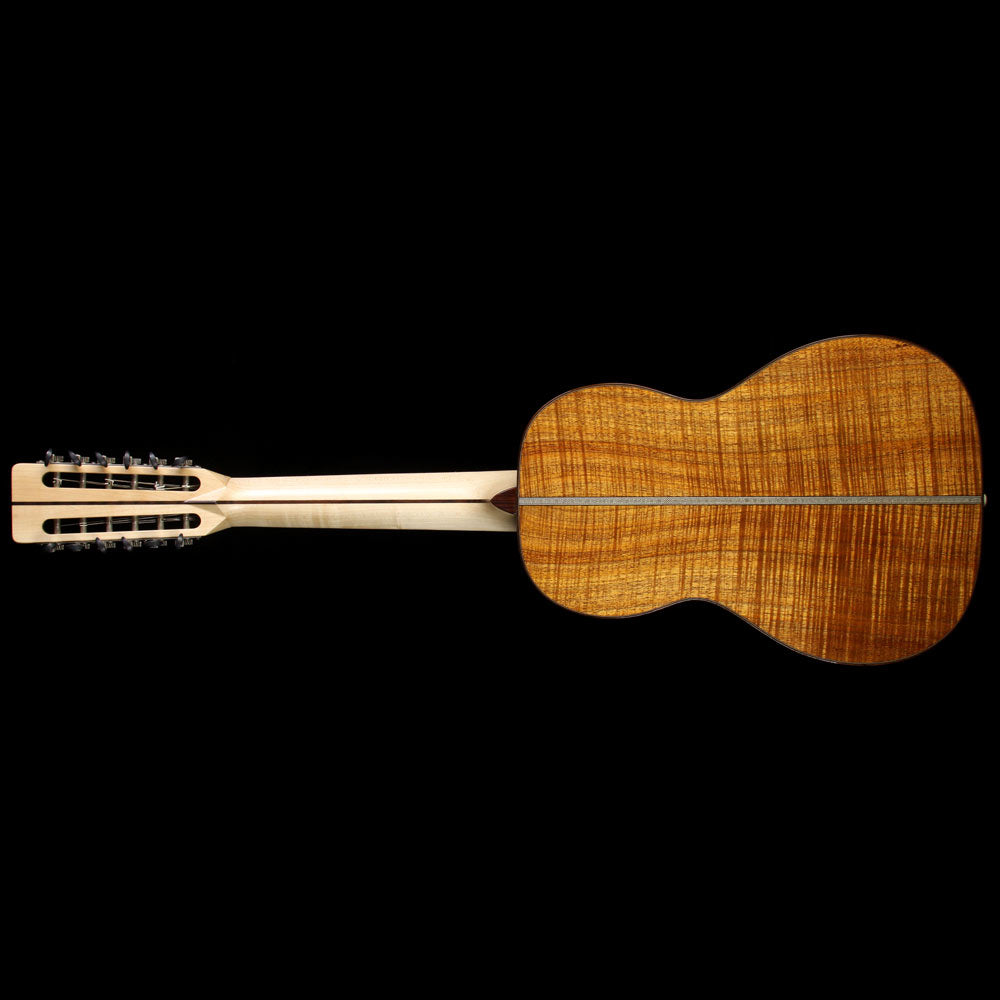 Martin Custom Shop 5 Terz 12-String Figured Koa Acoustic Guitar Natural — 3