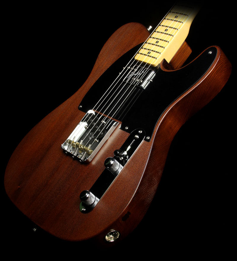 Used 2015 Fender Limited Edition Reclaimed Redwood Hot Rod Telecaster Electric Guitar Natural — 1