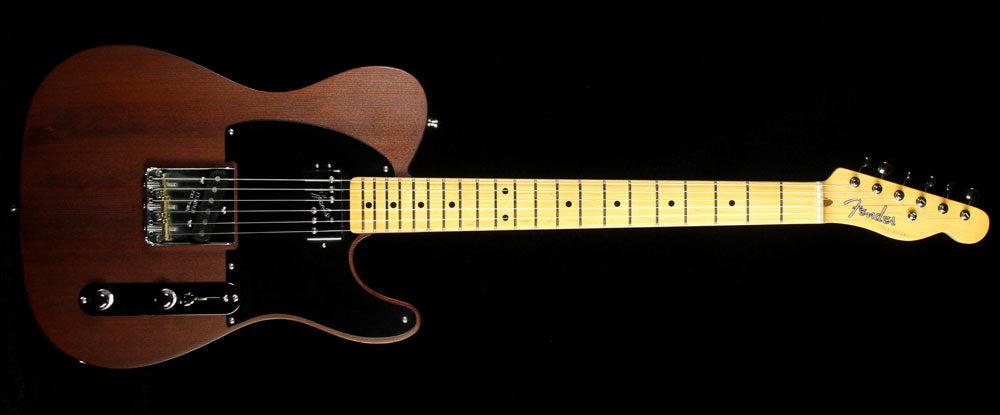 Used 2015 Fender Limited Edition Reclaimed Redwood Hot Rod Telecaster Electric Guitar Natural — 2