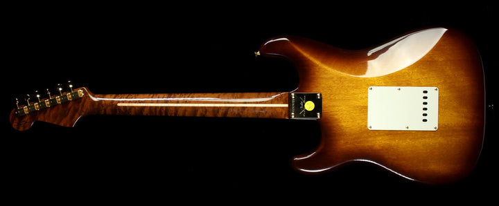 Fender Custom Shop Artisan Okoume Stratocaster Electric Guitar Chocolate 2-Color Sunburst