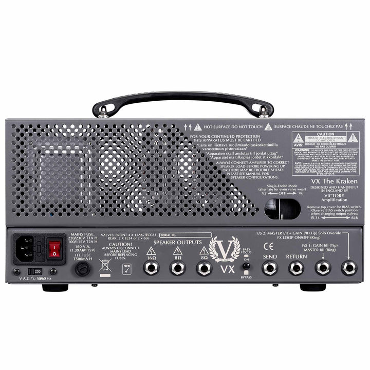 Victory Amplification VX The Kraken 50 Watt Guitar Amplifier Head Used