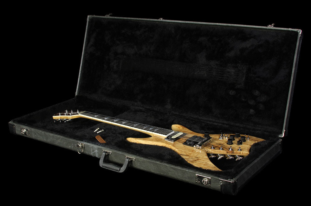 Used B.C. Rich USA One-Off Korina Bich Spalted Top 10-String Electric Guitar — 4