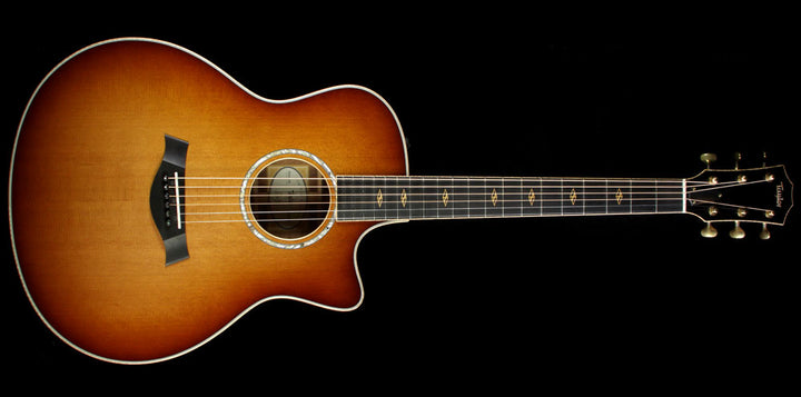 Used 2015 Taylor K16ce Limited Edition Grand Symphony Hawaiian Koa Acoustic Guitar Shaded Edgeburst