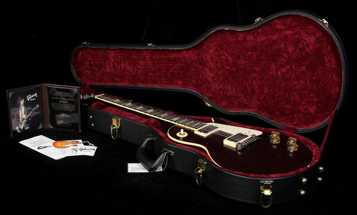 Used 2009 Gibson Custom Shop Limited Edition Jeff Beck Signed 1954 Les Paul Electric Guitar Aged Oxblood