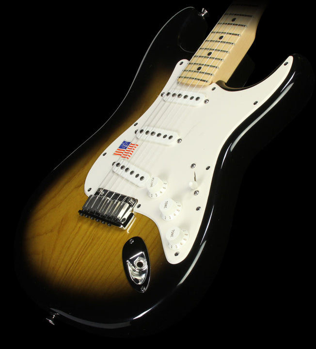Used 2004 Fender American Series 50th Anniversary Stratocaster Electric Guitar Two-Tone Sunburst