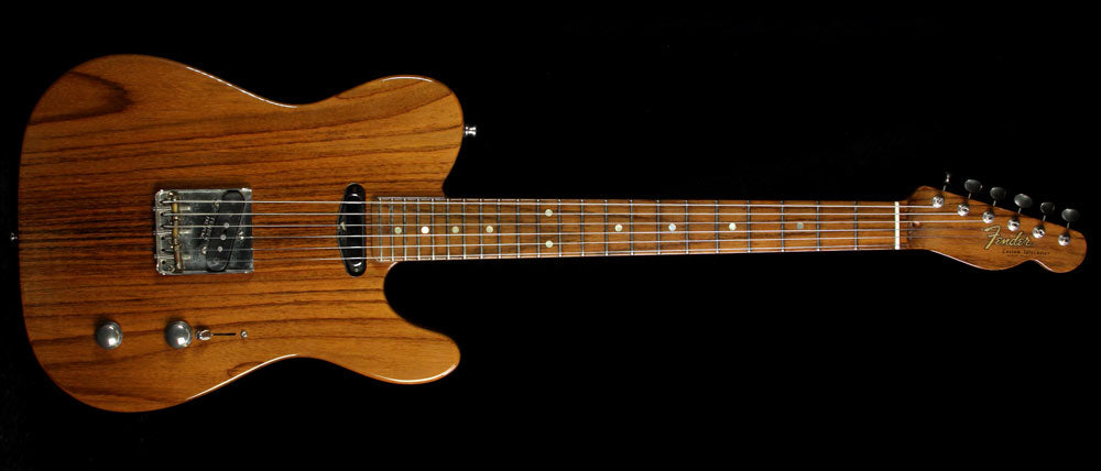 Used 1996 Fender Custom Shop Mahogany Set-Neck Telecaster Electric Guitar Natural — 2