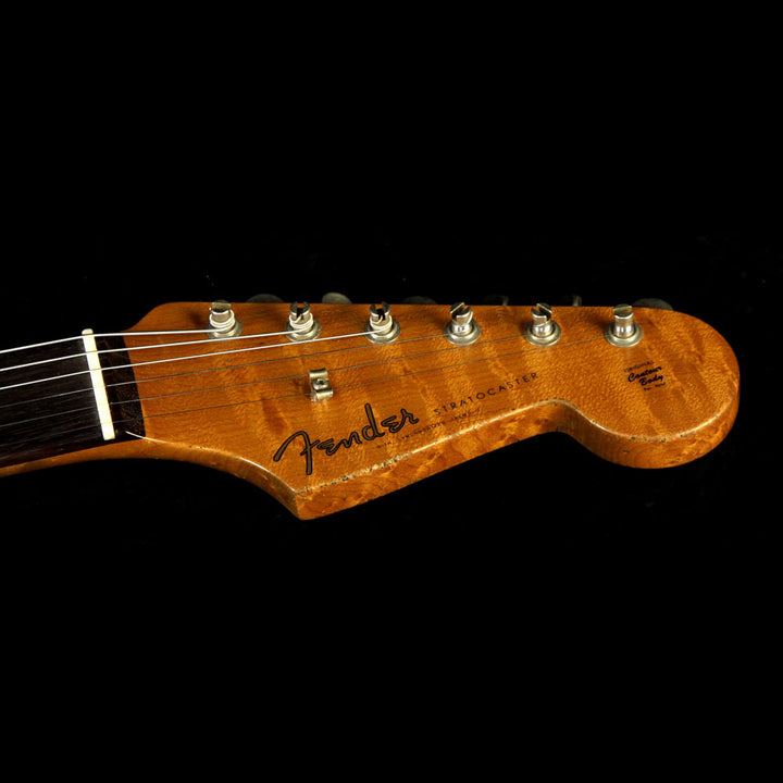 Fender Custom Shop 1962 Roasted Alder Stratocaster Heavy Relic Electric Guitar Sonic Blue