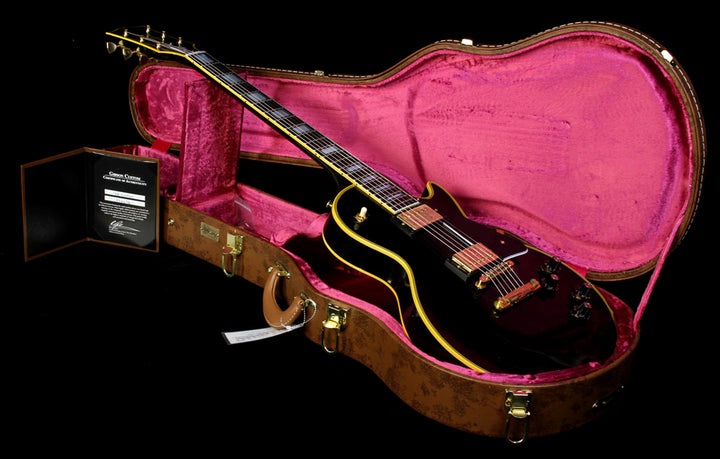Used Gibson Custom Shop 1968 Les Paul Custom Reissue VOS Electric Guitar Ebony