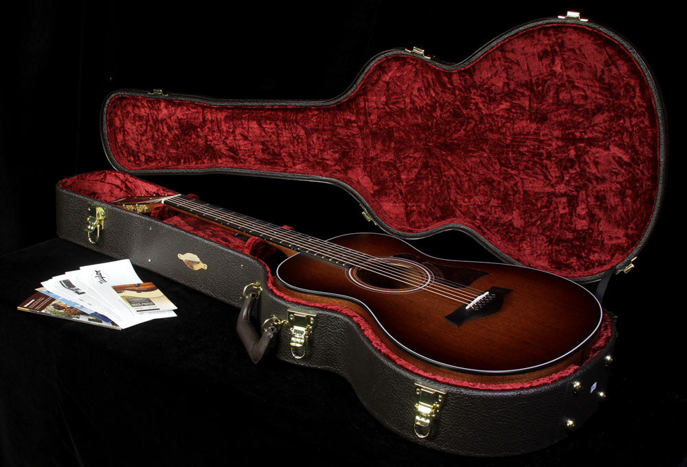 Taylor 2015 Limited Edition 322e Mahogany Top 12-Fret Grand Concert Acoustic Guitar Shaded Edgeburst — 4