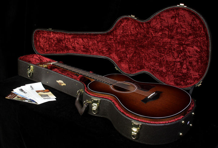 Taylor 2015 Limited Edition 322e Mahogany Top 12-Fret Grand Concert Acoustic Guitar Shaded Edgeburst