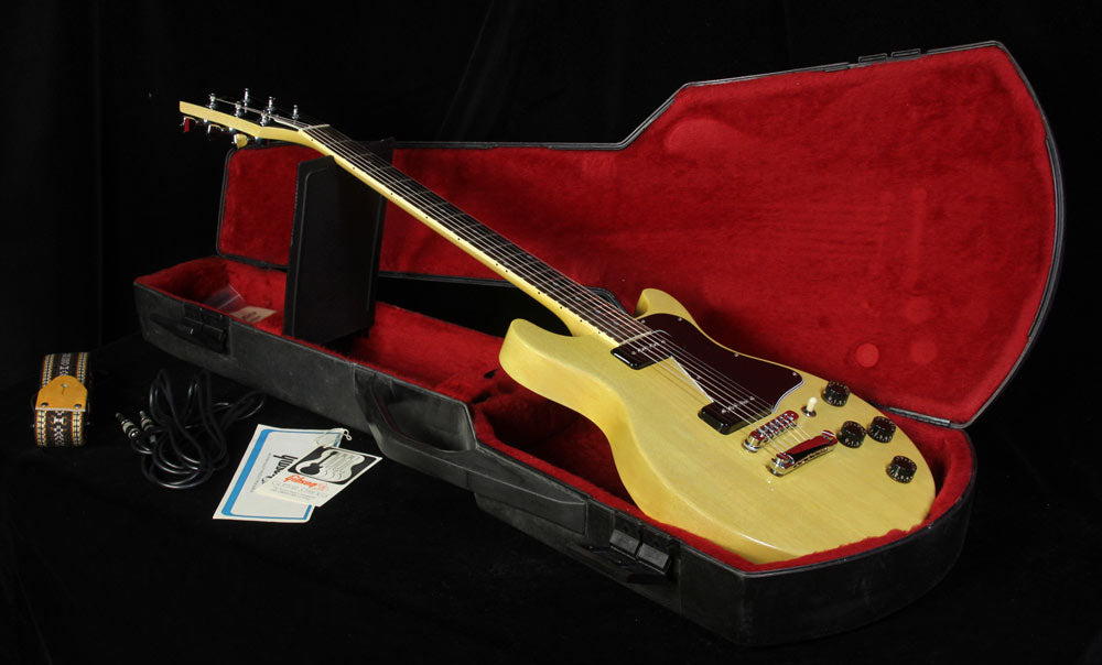 Used 1977 Gibson Les Paul Special Double Cut Electric Guitar TV Yellow — 4