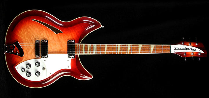 Used 1987 Rickenbacker 381v69 Semi-Hollowbody Electric Guitar Fireglo