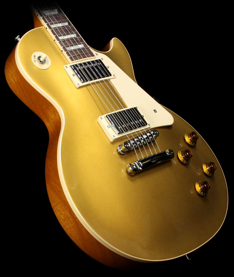 Used 2011 Gibson Les Paul Standard Electric Guitar Goldtop — 1
