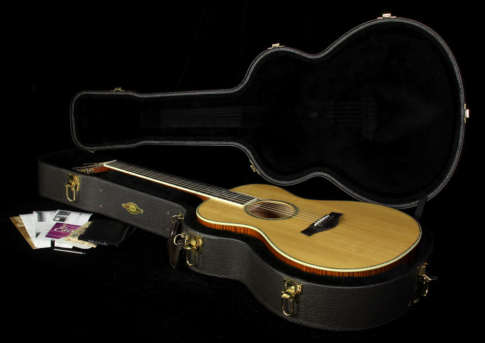 Used 2004 Taylor XXX-MS 30th Anniversary Flame Maple Acoustic Guitar Natural — 4