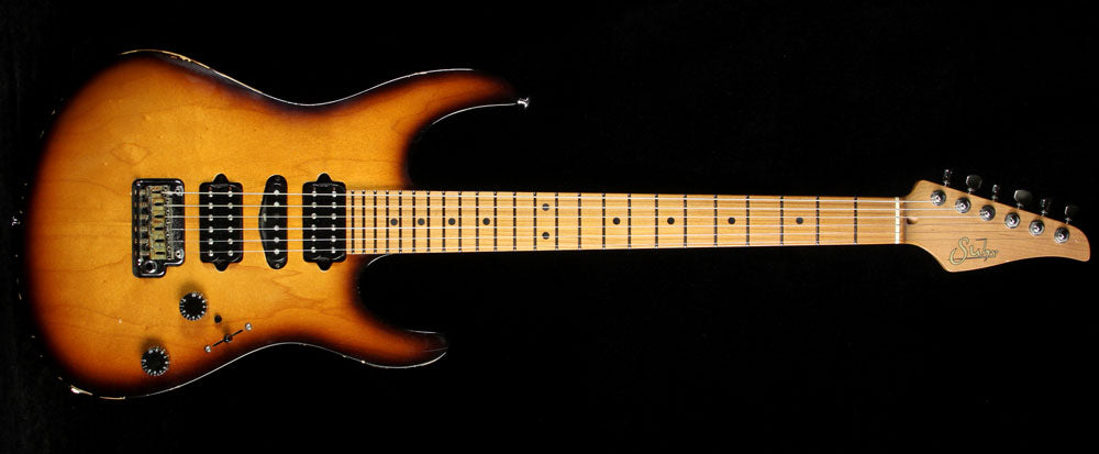 Used 2011 Suhr Guthrie Govan Signature Antique Modern Electric Guitar Two-Tone Sunburst — 2