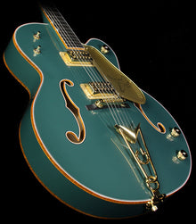Used 2014 Gretsch Custom Shop Masterbuilt Stephen Stern '59 Falcon Electric Guitar Sage Green Metallic NOS