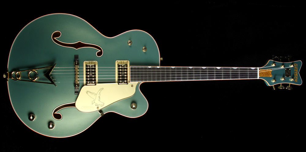 Used 2014 Gretsch Custom Shop Masterbuilt Stephen Stern '59 Falcon Electric Guitar Sage Green Metallic NOS — 2