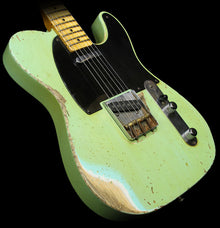 Used 2013 Fender Custom Shop John Cruz Masterbuilt '52 Tele Super Relic Electric Guitar Faded Surf Green