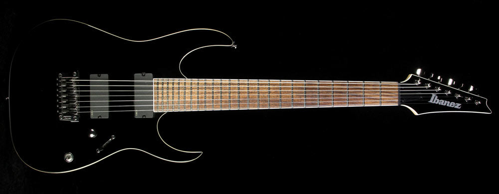 Used Ibanez RGIR27FE Iron Label 7-String Electric Guitar Black