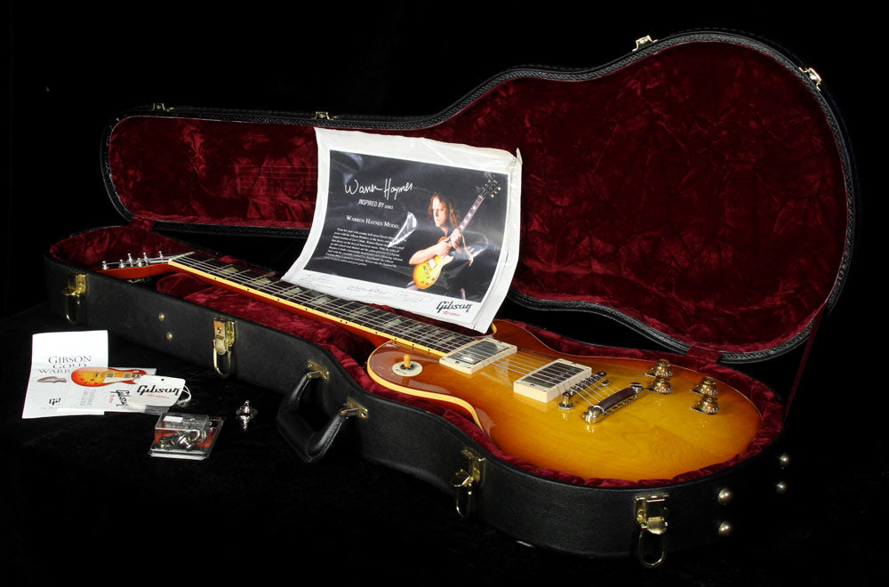 Used 2011 Gibson Custom Shop Warren Haynes Les Paul Standard Electric Guitar Haynes Burst — 5