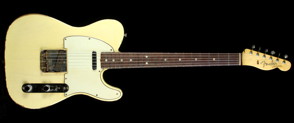 Used 2013 Fender American Vintage '64 Telecaster Electric Guitar Aged White Blonde — 2