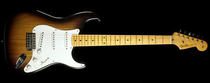 Used 2004 Fender Custom Shop Masterbuilt Chris Fleming 50th Anniversary Stratocaster Electric Guitar Two-Tone Sunburst