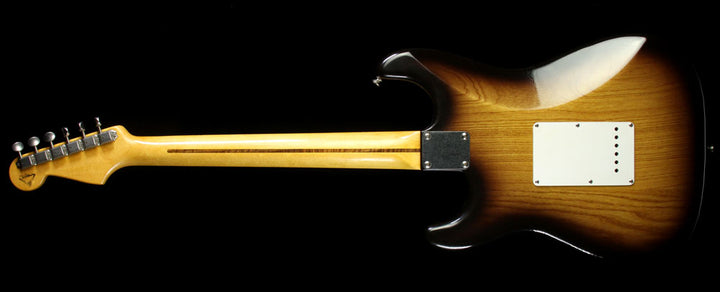 Used 2004 Fender Custom Shop Masterbuilt Chris Fleming 50th Anniversary Stratocaster Electric Guitar Two-Tone Sunburst