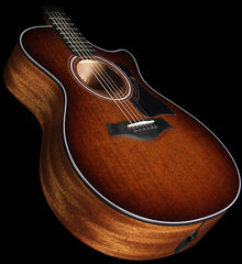 Taylor 2015 Limited Edition 322ce Mahogany Top Grand Concert Acoustic Guitar Shaded Edgeburst