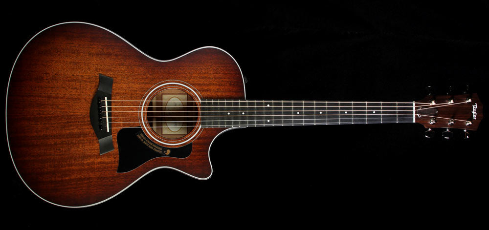 Taylor 2015 Limited Edition 322ce Mahogany Top Grand Concert Acoustic Guitar Shaded Edgeburst — 2
